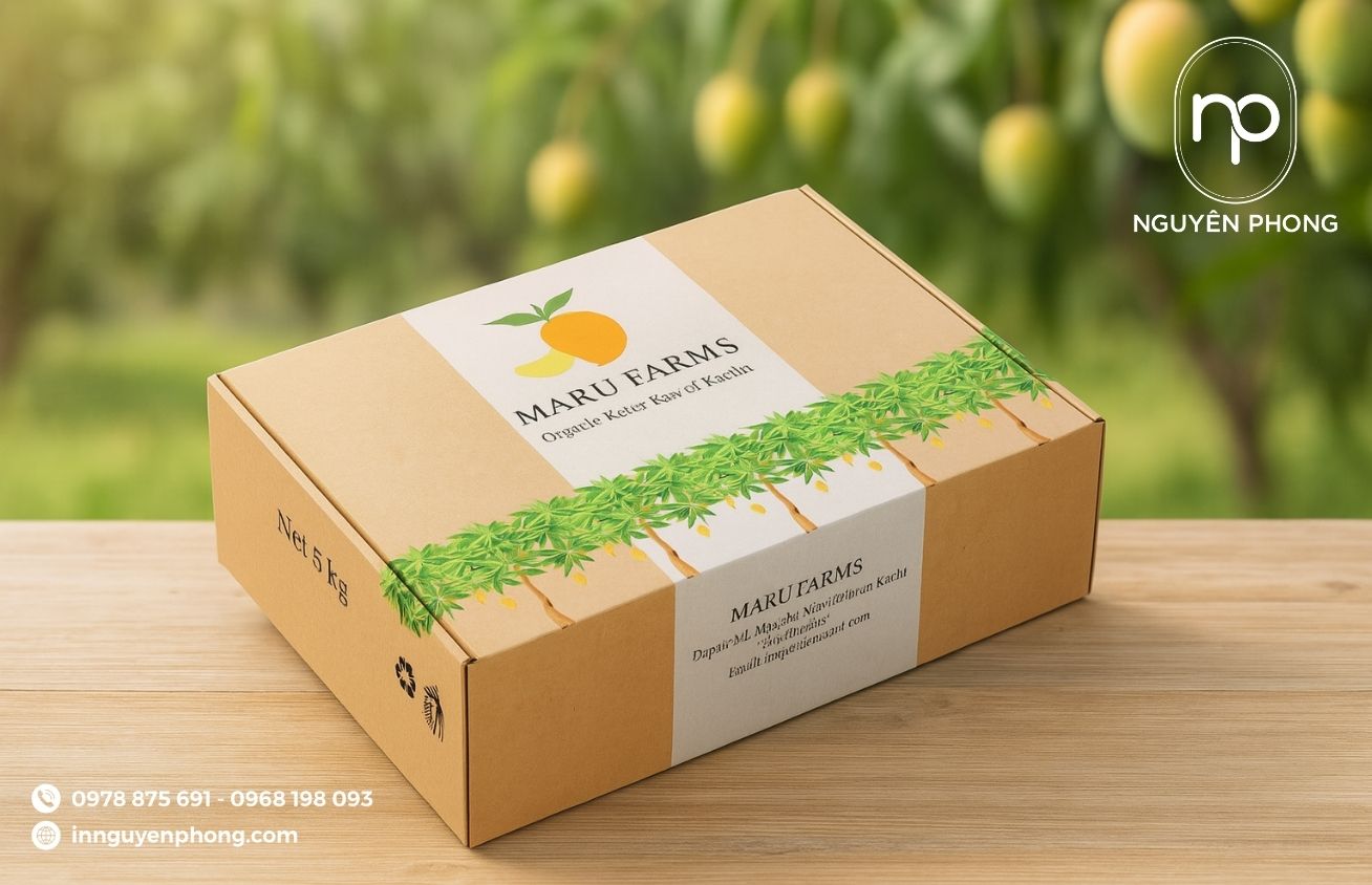 In thùng carton nông sản xuất khẩu – Bảo vệ &amp; nâng tầm thương hiệu